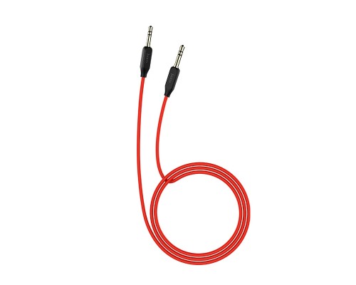 AUX кабель Hoco UPA11 Jack 3.5 to Jack 3.5 1m червоний