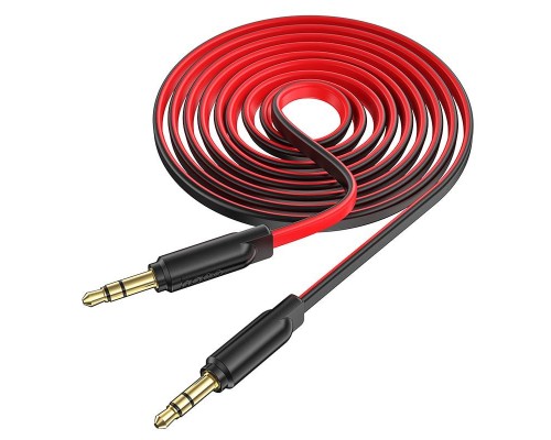 AUX кабель Hoco UPA16 Jack 3.5 to Jack 3.5 2m червоний
