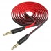 AUX кабель Hoco UPA16 Jack 3.5 to Jack 3.5 2m червоний