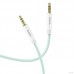 AUX кабель Hoco UPA19 Jack 3.5 to Jack 3.5 1m зеленый