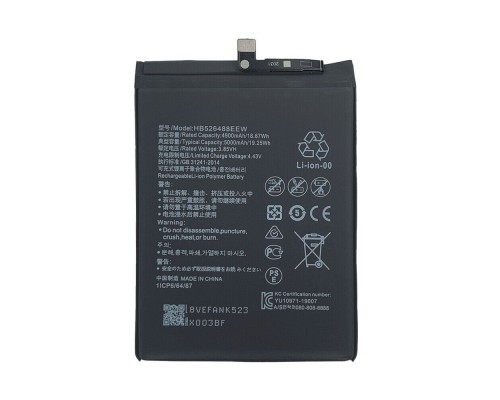 Акумулятор Huawei HB526488EEW Smart 2021, Y7a, Honor 10X Lite, 5000 mAh [Original PRC] 12 міс. гарантії