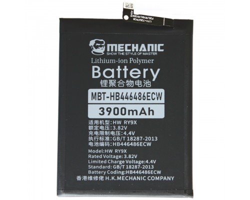 Аккумулятор MECHANIC HB446486ECW (3900 mAh) для Huawei P Smart Z / Nova 5 / Mate 30 Lite