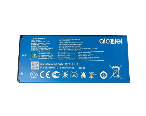 Акумуляторна батарея Alcatel TLI028C1 Acatel 1B 5002H 3000 mAh [Original PRC] 12 міс. гарантії