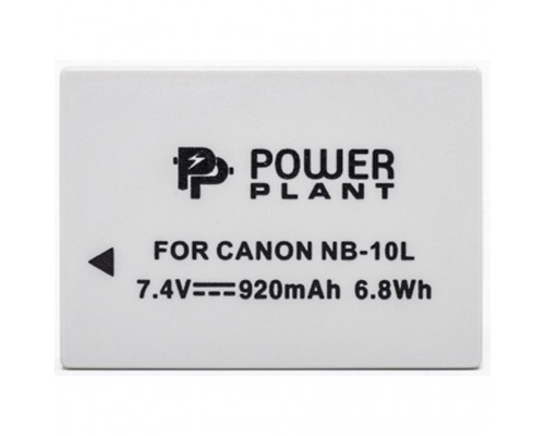 Акумулятор PowerPlant Canon NB-10L 920mAh
