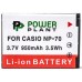Аккумулятор PowerPlant Casio NP-70 950mAh