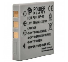 Аккумулятор PowerPlant Fuji NP-40, KLIC-7005, D-Li8/ Li-18, Samsung SB-L0737 750mAh