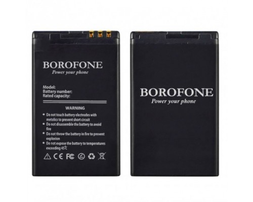 Акумулятор Borofone BL-4U для Nokia Asha 306/3120 Classic/5330/5730/6216 Classic/6600 Slide/8800 Arte