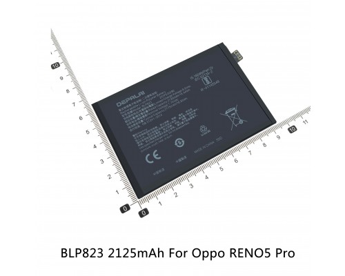 Акумулятор Oppo BLP823 Reno5 Pro, 6000 mAh [Original PRC] 12 міс. гарантії