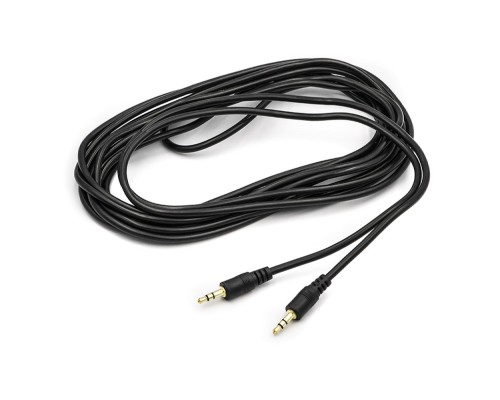 Аудіо кабель PowerPlant 3.5 мм M-M, 5м