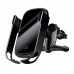 Автоутримувач Baseus Wireless Charger WXHW01 Чорний, 01