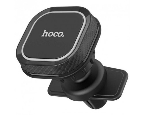 Автодержатель Hoco CA52 магнитный чёрно-серый