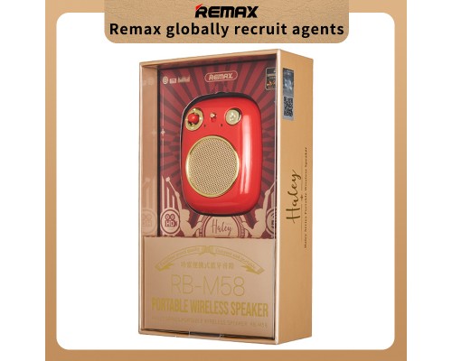 Бездротова колонка Remax RB-M58 червона