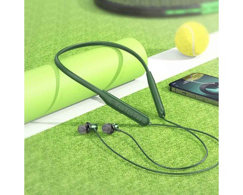 Бездротові навушники Hoco ES64 темно-зелені