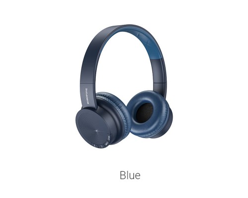 Bluetooth Стерео Гарнітура Borofone BO11 Maily Синій