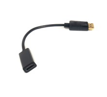 Кабель-перехідник PowerPlant HDMI - DisplayPort, 0.2м