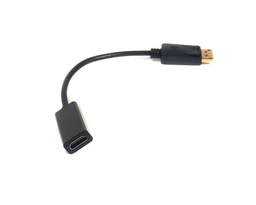 Кабель-переходник PowerPlant DisplayPort - HDMI, 0.2м