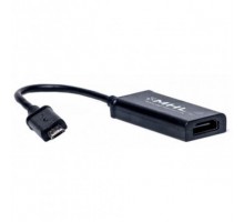 Кабель-переходник PowerPlant HDMI - micro USB, 0.15м, (MHL), Blister