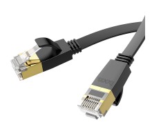 Кабель Ethernet Hoco US07 RJ-45 CAT6 Gigabit 1m Черный