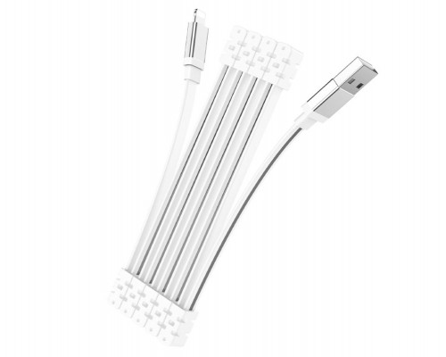 Кабель Hoco U103 USB to Lightning 1m білий