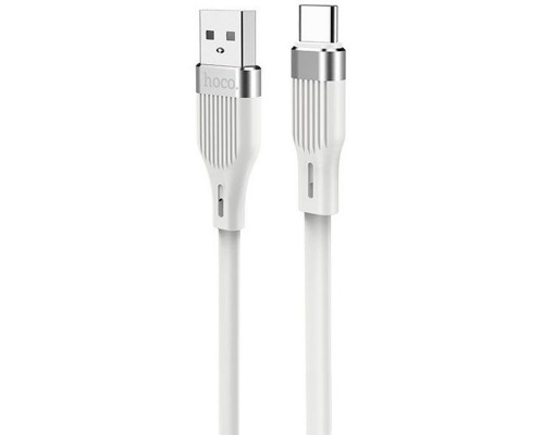 Кабель Hoco U72 USB to Type-C 1.2m білий
