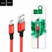 Кабель Hoco X14 USB to MicroUSB 1m красный