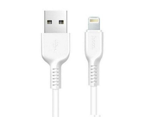 Кабель Hoco X20 USB to Lightning 2m білий
