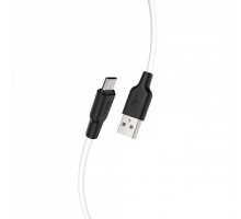 Кабель Hoco X21 Plus USB to MicroUSB 1m чорно-білий