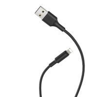 Кабель Hoco X25 USB to Lightning 1m чорний