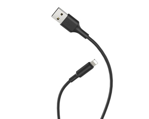 Кабель Hoco X25 USB to Lightning 1m черный