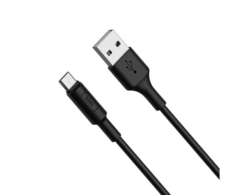 Кабель Hoco X25 USB to MicroUSB 1m чорний