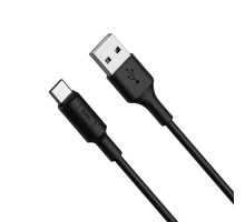 Кабель Hoco X25 USB to Type-C 1m чорний