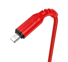Кабель Hoco X59 USB to Lightning 1m червоний