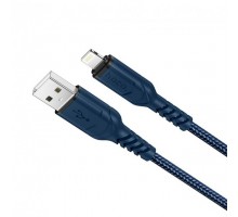 Кабель Hoco X59 USB to Lightning 1m синій