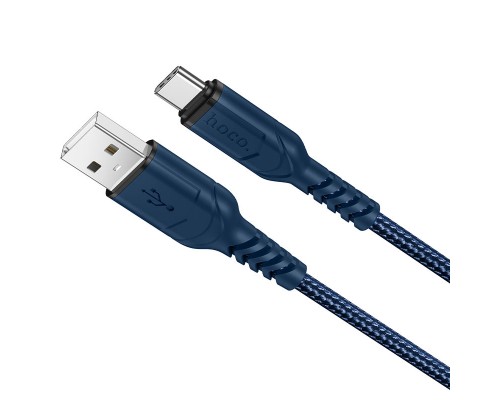 Кабель Hoco X59 USB to Type-C 1m синій