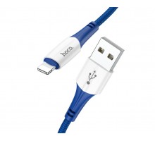 Кабель Hoco X70 USB to Lightning 1m синій