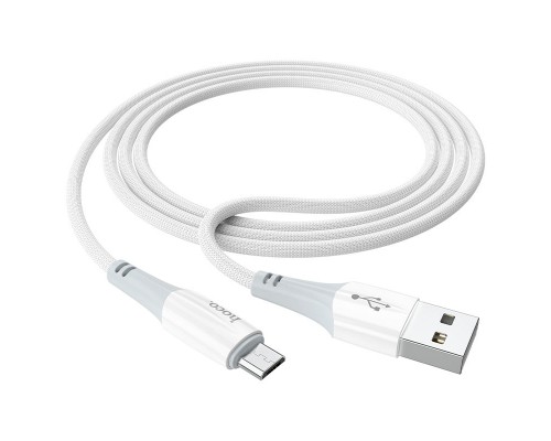 Кабель Hoco X70 USB to MicroUSB 1m білий