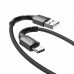 Кабель Hoco X71 USB to Type-C 1m чорний