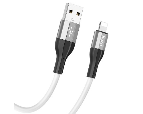 Кабель Hoco X72 USB to Lightning 1m белый