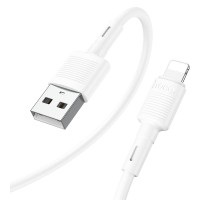 Кабель Hoco X83 USB to Lightning 1m білий