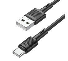 Кабель Hoco X83 USB to Type-C 1m чорний