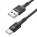 Кабель Hoco X83 USB to Type-C 1m черный