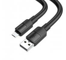 Кабель Hoco X84 USB to MicroUSB 1m черный