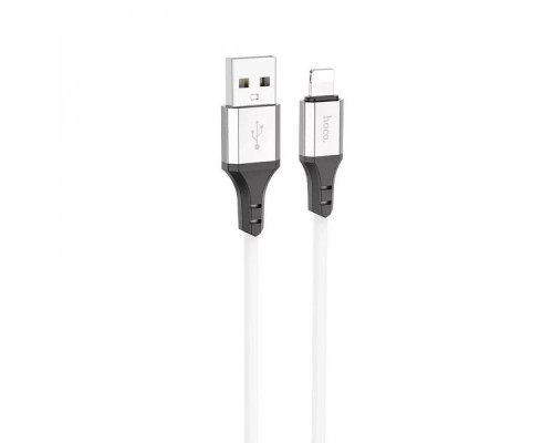 Кабель Hoco X86 USB to Lightning 1m білий