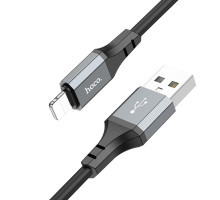 Кабель Hoco X86 USB to Lightning 1m черный