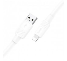 Кабель Hoco X96 USB to Lightning 1m білий