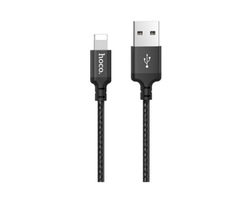 Кабель Hoco X96 USB to Lightning 1m черный