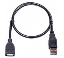 Кабель PowerPlant USB 2.0 AF-AM, 0.5м