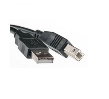 Кабель PowerPlant USB 2.0 AM – BM, 5м, One ferrite