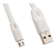 Кабель Remax RC-001m USB to MicroUSB 1m белый