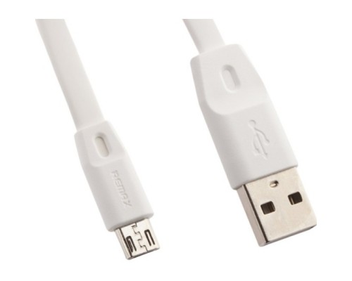Кабель Remax RC-001m USB to MicroUSB 1m белый